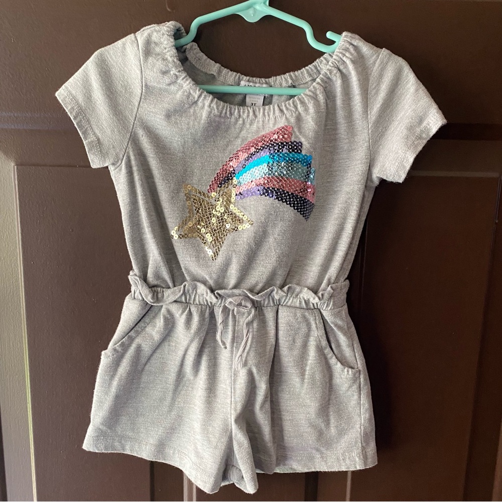 Flapdoodles Toddler shorts romper